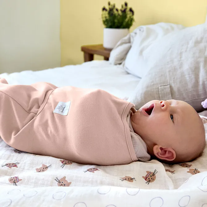 LÄSSIG Couverture d'Emmaillotage Cozy Beige - 0/3 Mois