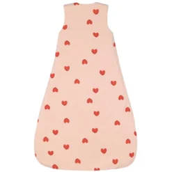 LÄSSIG Gigoteuse Mi-saison Coeur Rose Pêche - Prématuré