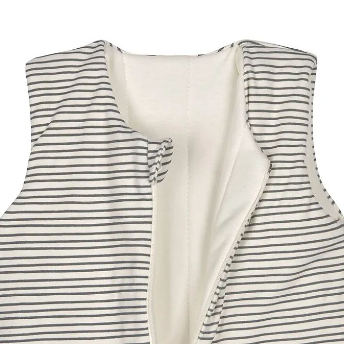 LÄSSIG Gigoteuse Mi-saison Cozy Home Rayé Gris Anthracite - Prématuré