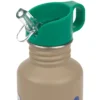 LÄSSIG Gourde Inox Happy Trails Grenouille - 500 ml
