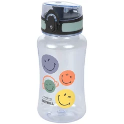 LÄSSIG Gourde Smileyworld® Bleu - 420 ml