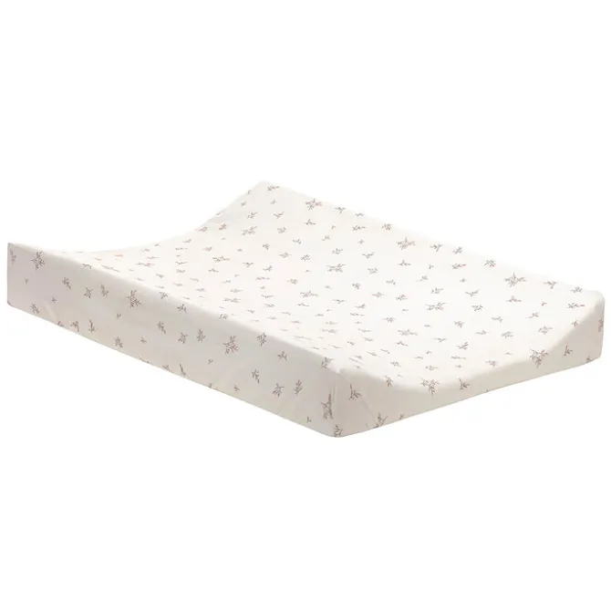 LÄSSIG Housse Matelas à Langer Miracle of Nature - Feuilles