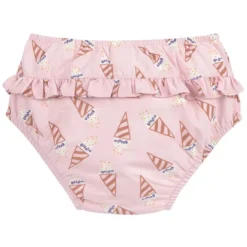 LÄSSIG Maillot de Bain Couche Ice Cream Rose Pâle - 18/24 Mois