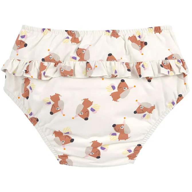 LÄSSIG Maillot de Bain Couche Ice Cream Chien Sel Marin - 18/24 Mois
