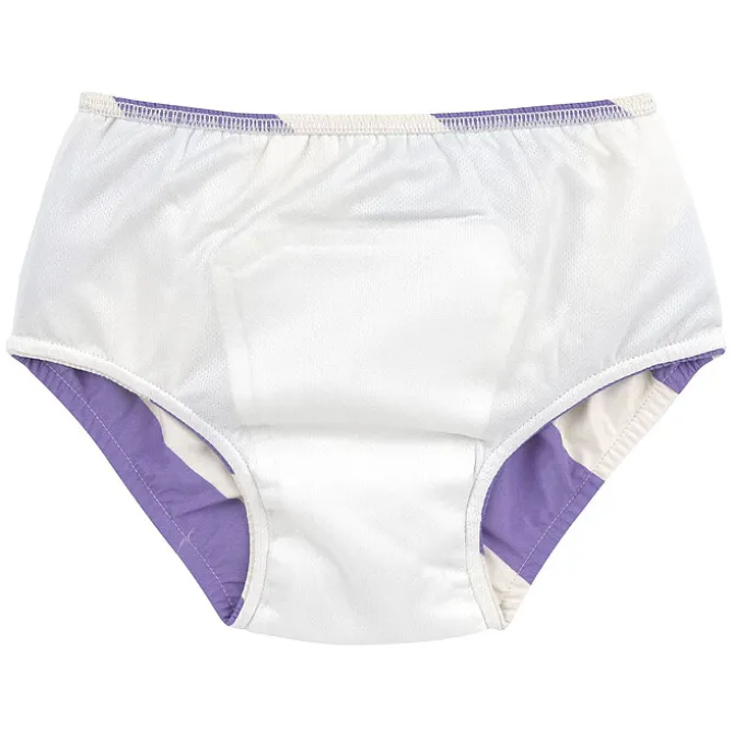 LÄSSIG Maillot de Bain Couche Rayures Violet Sel Marin - 18/24 Mois