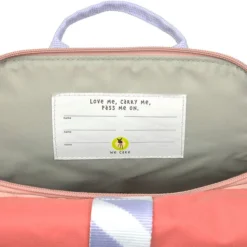 LÄSSIG Mini Sac à Dos Rolltop Sunny Explorer - Rose Pink