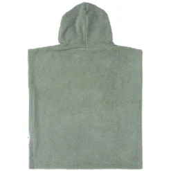 LÄSSIG Poncho Surf en Terry Vert - 3/6 Ans