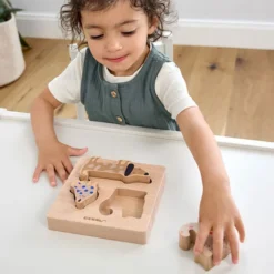 LÄSSIG Puzzle en Bois - Little Mateys