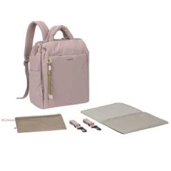 LÄSSIG Sac à Dos à Langer Minoa - Rose Poudré