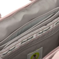 LÄSSIG Sac à Dos à Langer Minoa - Rose Poudré