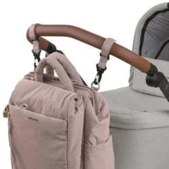 LÄSSIG Sac à Dos à Langer Minoa - Rose Poudré