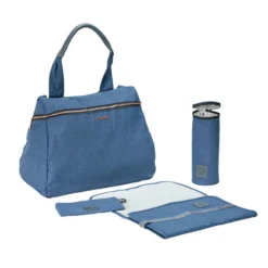 LÄSSIG Sac à Langer Glam Rosie - Bleu