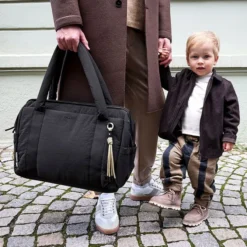 LÄSSIG Sac à Langer Week-end Yula - Noir