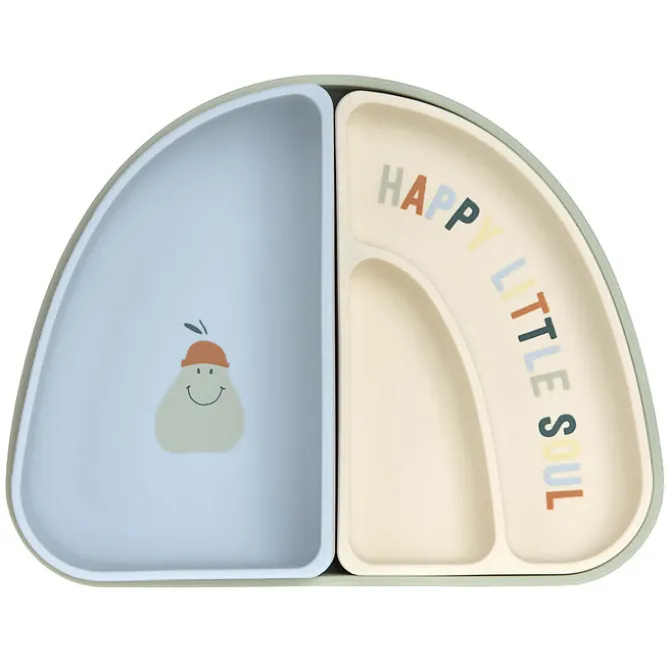 LÄSSIG Set de Vaisselle 3 Pièces Happy Fruits - Citron