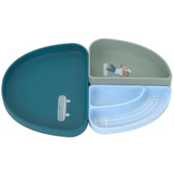 LÄSSIG Set de Vaisselle 3 Pièces Tiny Team - Chien