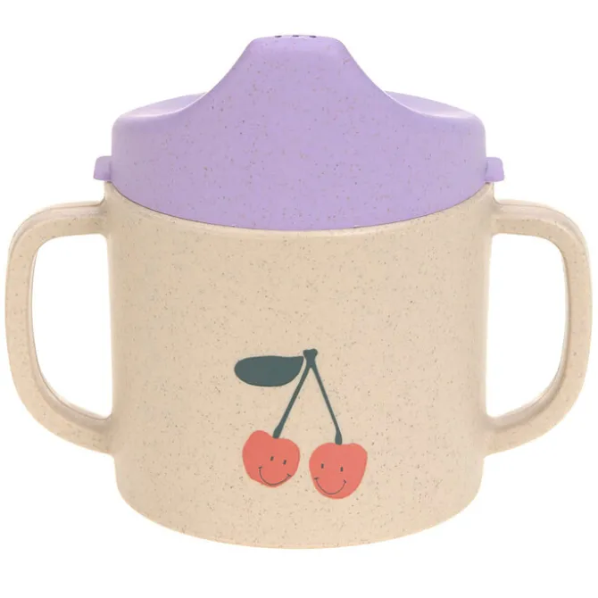 LÄSSIG Tasse d'Apprentissage Happy Fruits - Cerise
