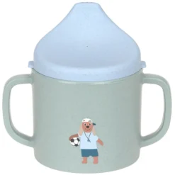 LÄSSIG Tasse d'Apprentissage Tiny Team - Chien