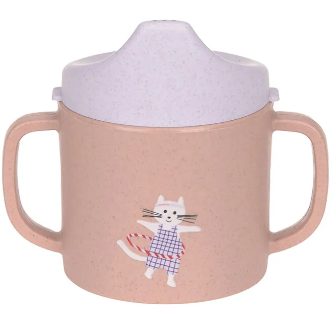 LÄSSIG Tasse d'Apprentissage Tiny Team - Chat