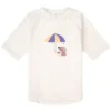 LÄSSIG T-shirt Anti-UV Manches Courtes Ice Cream Chien Sel Marin - 2/3 Ans