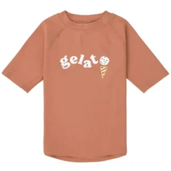 LÄSSIG T-shirt Anti-UV Manches Courtes Terre - 18/24 Mois