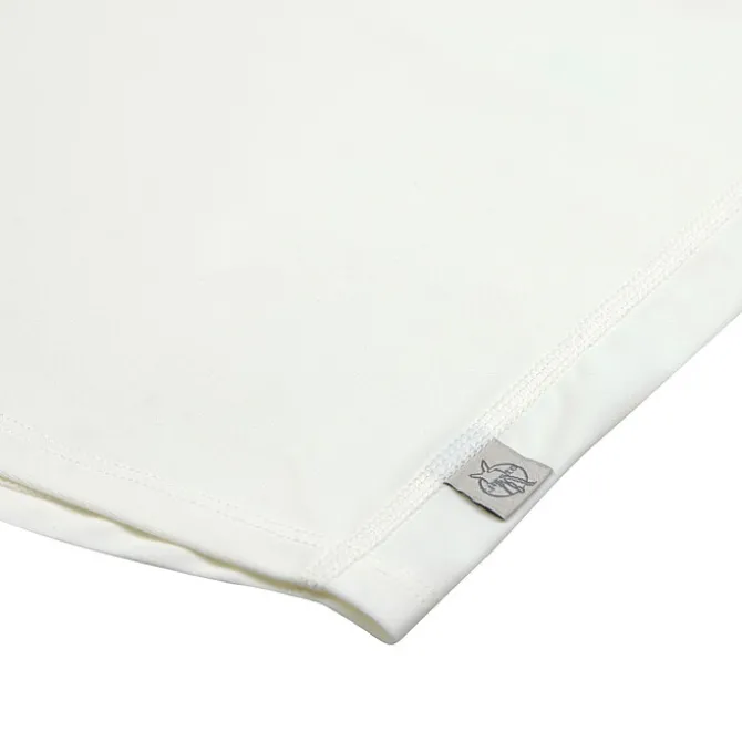 LÄSSIG T-shirt Anti-UV Manches Longues Fleurs Ecru - 18/24 Mois