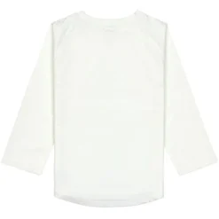LÄSSIG T-shirt Anti-UV Manches Longues Fleurs Ecru - 12/18 Mois