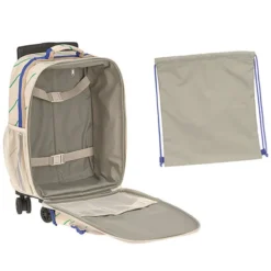 LÄSSIG Valise à Roulettes Happy Trails - Grenouille