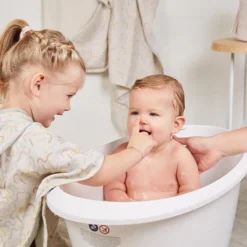 Luma Baignoire pour Bébé - Speckles White