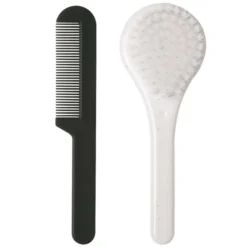 Luma Set Coiffure Brosse et Peigne Luma - Speckles White
