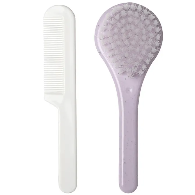 Luma Set Coiffure Brosse et Peigne Luma - Speckles Lila