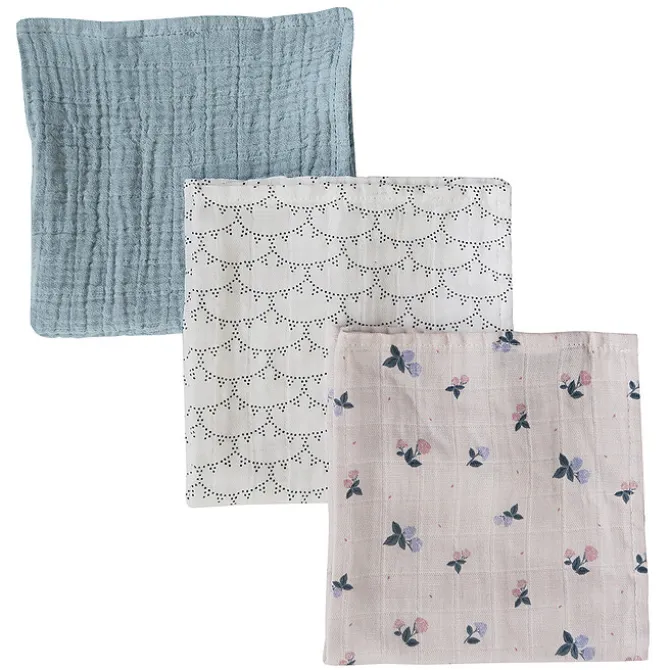 Maison Charlotte Lot de 3 Langes - Batignolles Multicolore