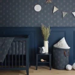 Maison Charlotte Papier Peint - Madeleine Bleu Prestige