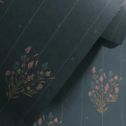 Maison Charlotte Papier Peint - Madeleine Bleu Prestige