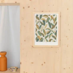 Maison Janette Affiche Louison Vert Evasion - 40 x 30 cm