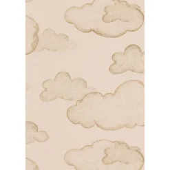 Maison Janette Papier Peint Leon - Pain d'Epice