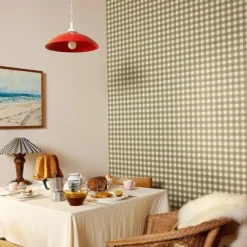 Maison Janette Papier Peint William - Vert Evasion