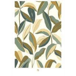Maison Janette Petite Affiche Louison Vert Evasion - 30 x 20 cm