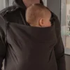 MAMA HANGS Hoodie Motherhood Fatherhood Olive - M/L