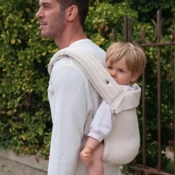 MAMA HANGS Porte-bébé Carry & Bloom - Palm Ecru