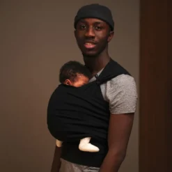 MAMA HANGS Porte-bébé Carry & Pack Taille 1 - Noir