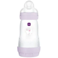 MAM Biberon Anti-colique Easy Start Lilas - 260 ml