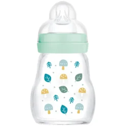 MAM Biberon Verre Colors of Nature Bleu - 170 ml