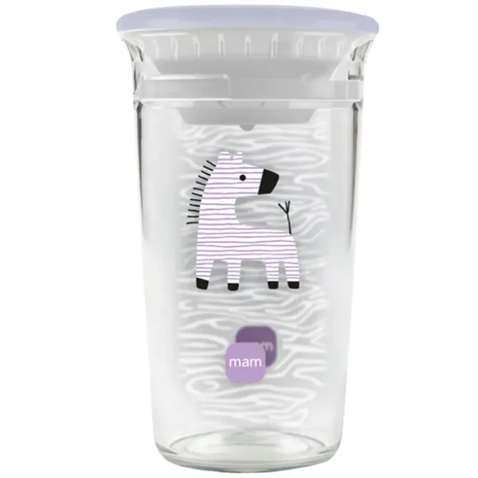 MAM Verre d'Apprentissage Zèbre - 290 ml