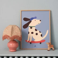 Ma petite vie Affiche Dalmatien - 40 x 30 cm
