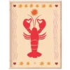 Ma petite vie Affiche Le Homard - 40 x 30 cm