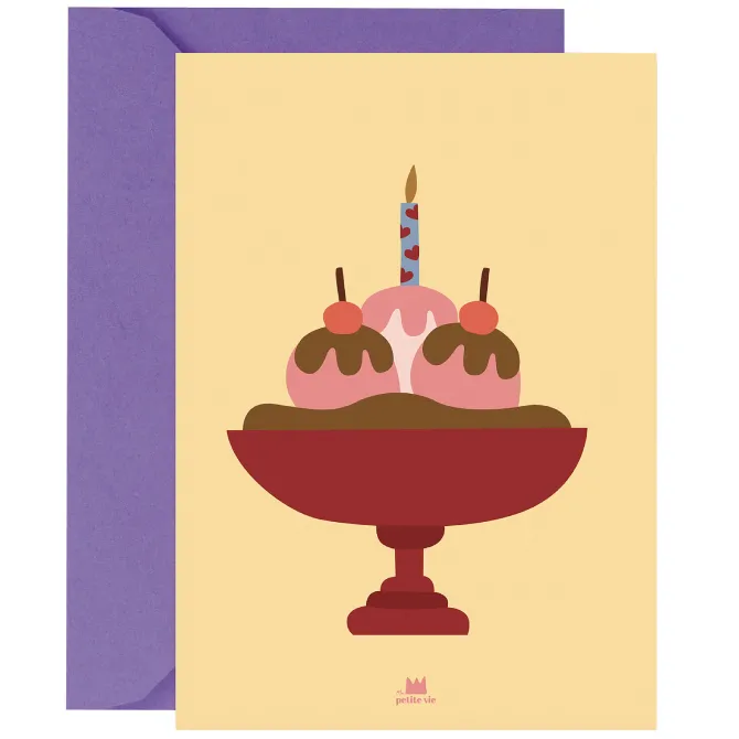 Ma petite vie Carte Birthday Cake