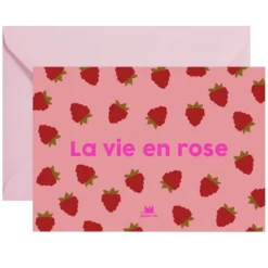 Ma petite vie Carte La Vie en Rose