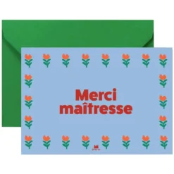 Ma petite vie Carte Merci Maîtresse