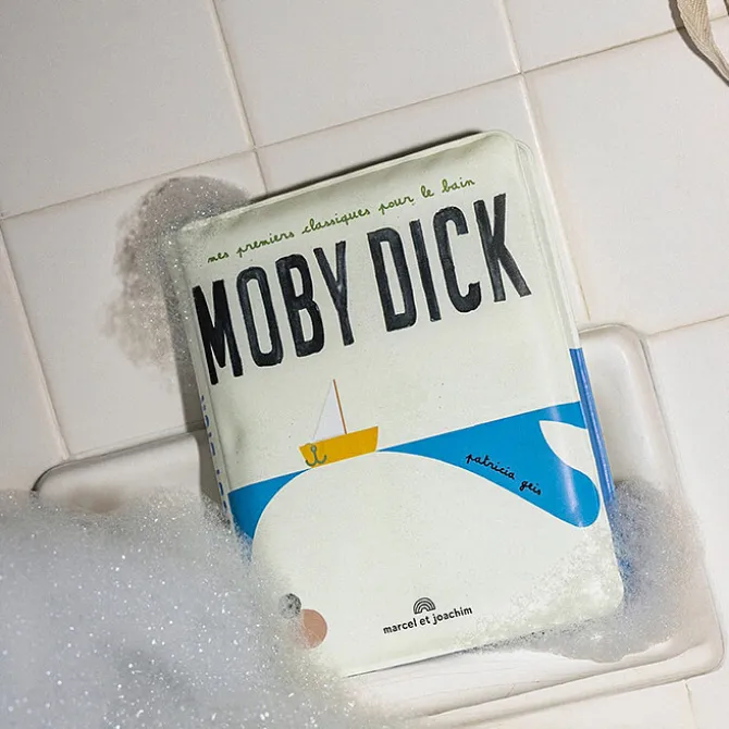 Marcel & Joachim Livre de Bain Moby Dick