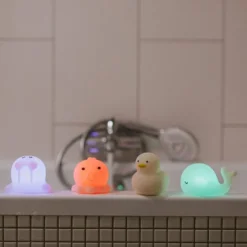 mary's Lot de 4 Jouets de Bain Lumineux